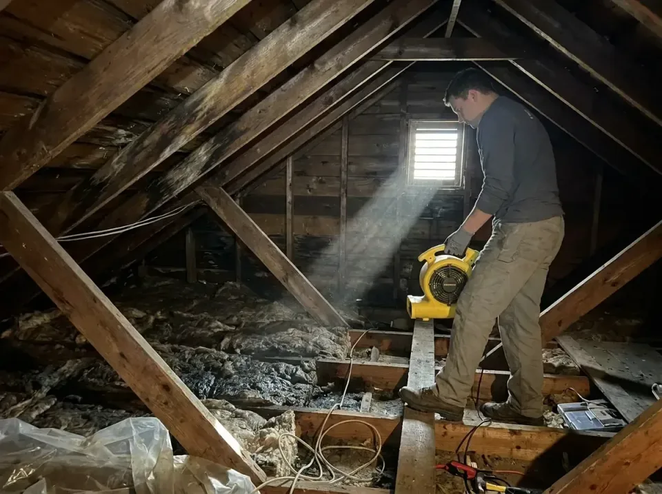 attic-water-damage-drying-proc-007 — frequently asked questions, Emergency Water Extraction & 24/7 Flood Response in Youngst…